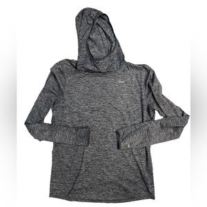 Nike Mens Running Hooded Shirt- M